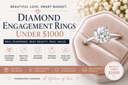 Diamond Engagement Rings Under $1000: A Smart U.S. Buying Guide