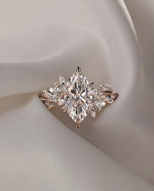 Nature Inspired Moissanite