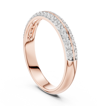 ROUND Lab Diamond Half Eternity Engagement Classic Band