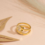 3.77tct Cushion Square Lab Diamond Baguette Accents Engagement Ring | IGI Certified | Custom Gold |