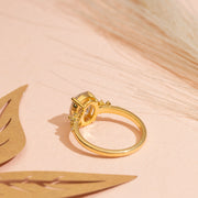 2.16tct Oval Lab Diamond Engagement Ring | IGI Certified | Custom Gold |