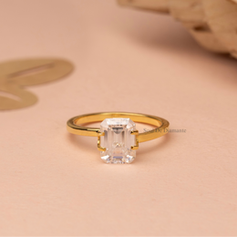 2.50ct Radiant Lab Diamond Iconic Claw Solitaire Engagement Ring | IGI Certified | Custom Gold |