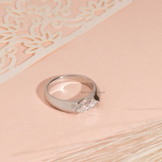 1ct Marquise Lab Diamond East-West Solitaire Ring | IGI Certified |