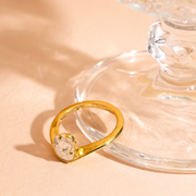 2.00ct Oval Lab Grown Diamond Engagement Ring | D-E-F Color, VVS-VS, Clarity | IGI Certified