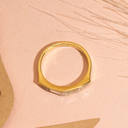 0.80tcw Custom Tapper Baguette Lab Grown Diamond Vintage Engagement Ring | Custom Gold |