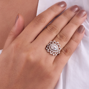 1.80 CT Pear Moissanite Diamond Engagement Ring, Luxury Halo Diamond Ring