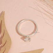 1.00ct Round Lab Grown Diamond Solitaire Ring | D-E-F, VVS-VS Clarity | IGI Certified | Custom Gold