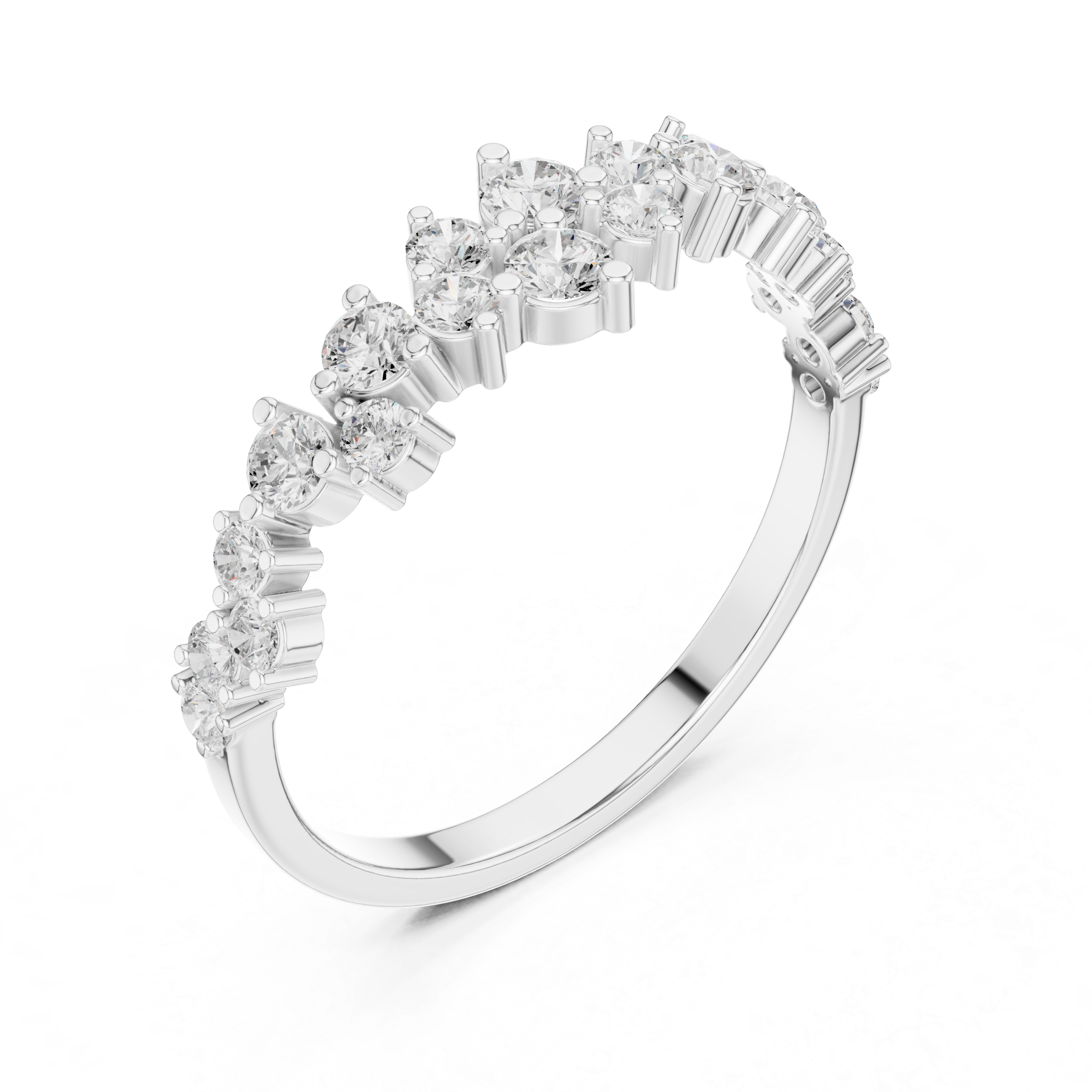Essentials .54tct Open Petit Ring