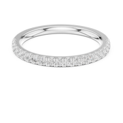 0.25ct Round Lab Diamond Wedding Band | Channel Style | IGI Certified | D-E-F VVS–VS Clarity