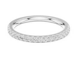 0.25ct Round Lab Diamond Wedding Band | Channel Style | IGI Certified | D-E-F VVS–VS Clarity