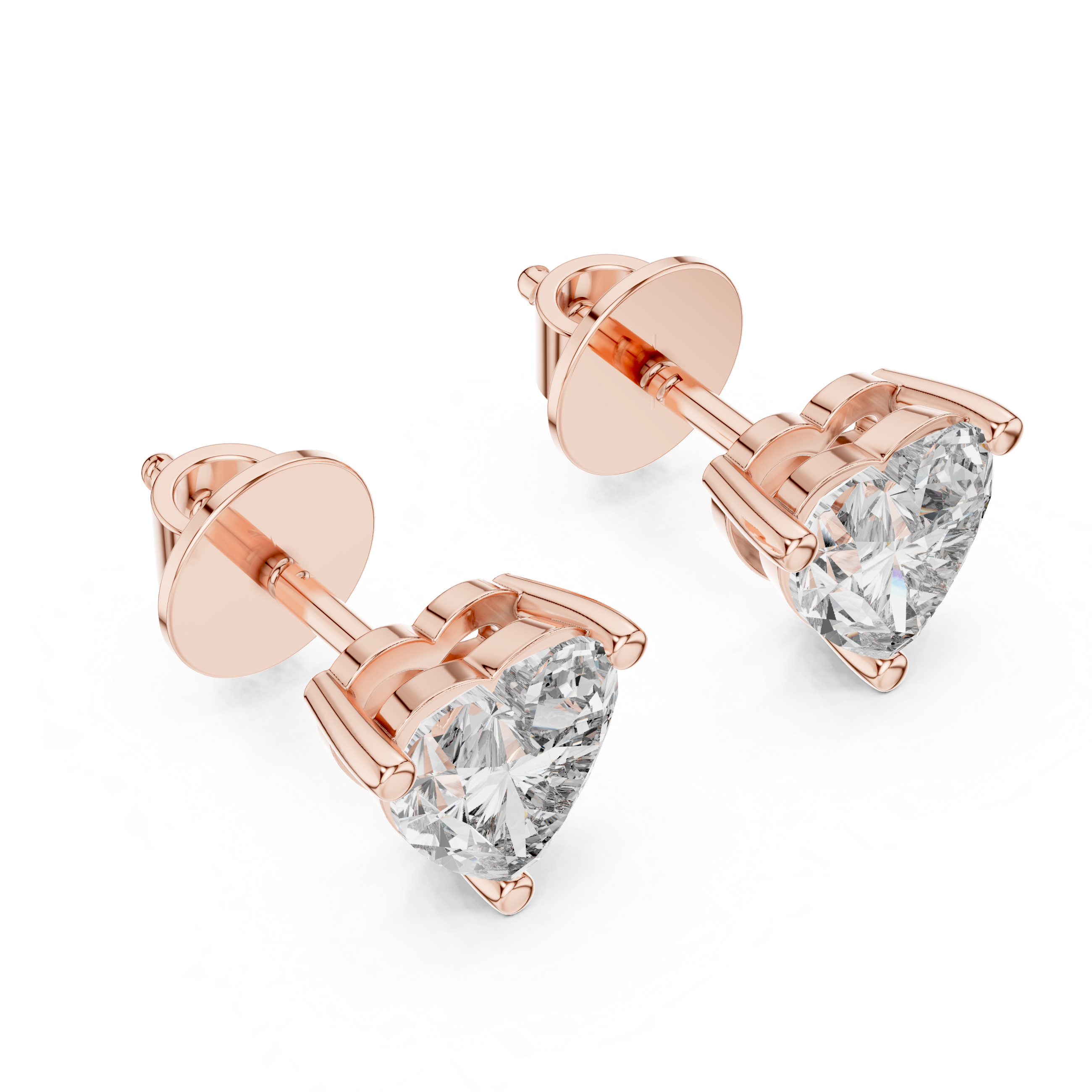 Heart  Duet Choker, E-F Color, VS Clarity, IGI Certified