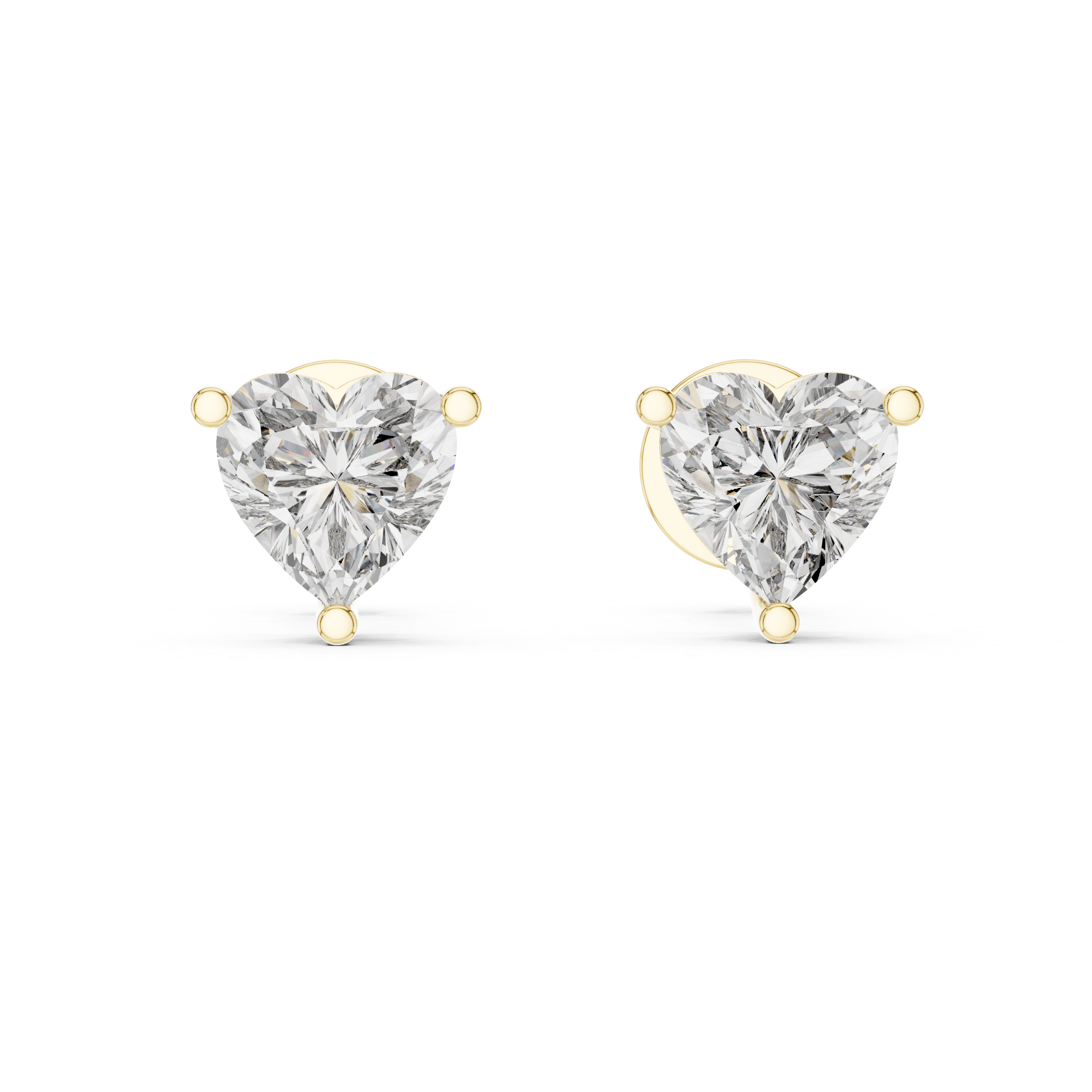 Heart  Duet Choker, E-F Color, VS Clarity, IGI Certified