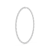 Round And Pear Duet Choker, EF Color, VS Clarity, IGI Certified