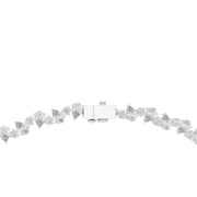 Round And Pear Duet Choker, EF Color, VS Clarity, IGI Certified