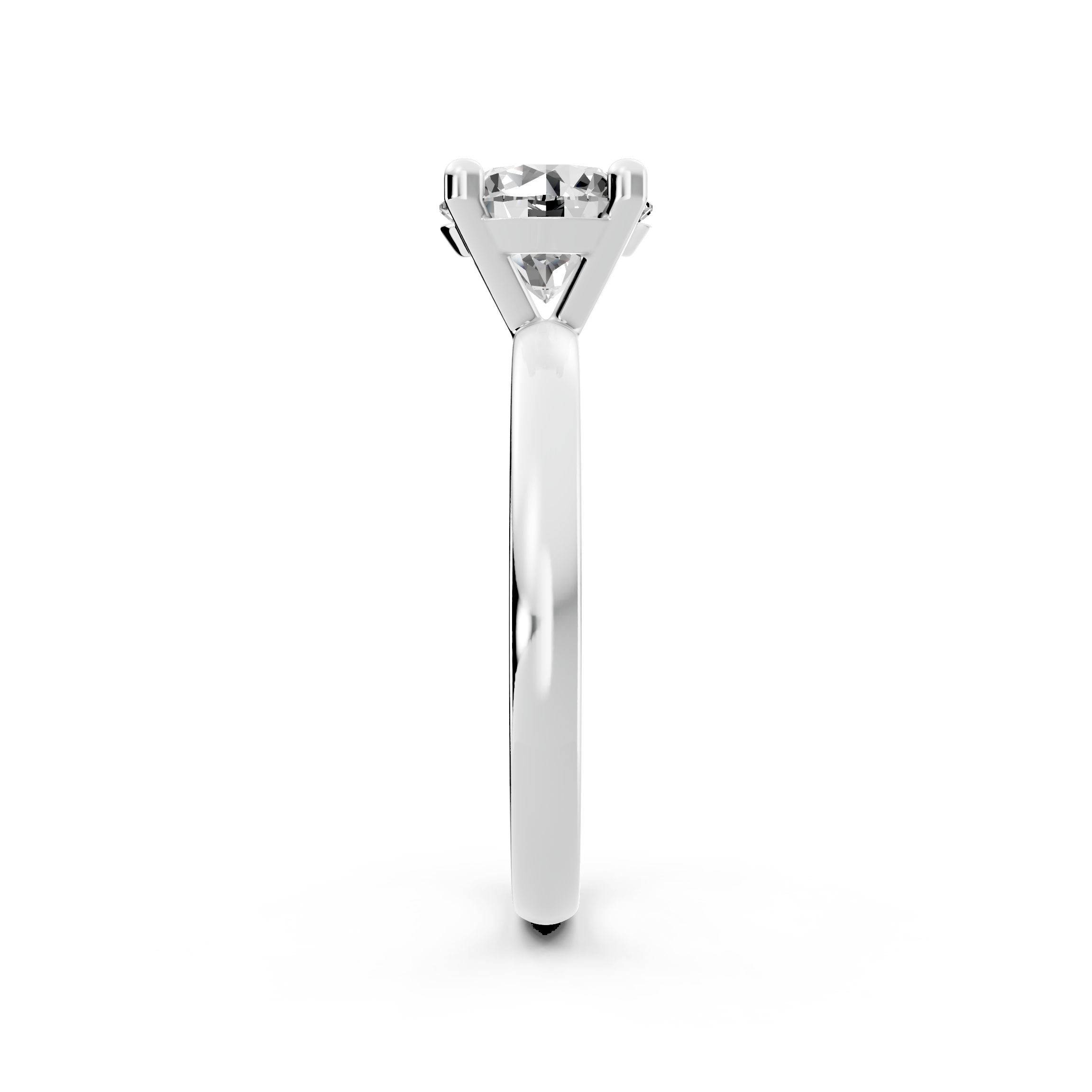 1.00ct Round Lab Grown Diamond Solitaire Ring | D-E-F, VVS-VS Clarity | IGI Certified | Custom Gold