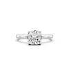 1.00ct Cushion Lab Grown Diamond Solitaire Ring | D-E-F, VVS-VS Clarity | IGI Certified | Custom Gold