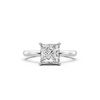 1.00ct Princess Lab Grown Diamond Solitaire Ring | D-E-F, VVS-VS Clarity | IGI Certified | Custom Gold