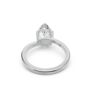 2.50ct PEAR Lab Diamond Iconic Claw Solitaire Engagement Ring | IGI Certified | Custom Gold |