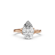2.50ct PEAR Lab Diamond Iconic Claw Solitaire Engagement Ring | IGI Certified | Custom Gold |