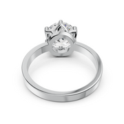 2.50ct Round Lab Diamond 6 Prongs Iconic Solitaire Engagement Ring | IGI Certified | Custom Gold |