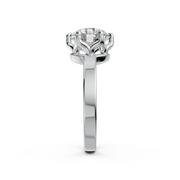 2.50ct Round Lab Diamond 6 Prongs Iconic Solitaire Engagement Ring | IGI Certified | Custom Gold |