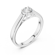 1.10tcw Round Lab Grown Diamond Solitaire Ring | IGI Certified | Custom Gold