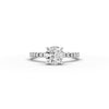 1.35ct Round Lab Grown Diamond Engagement Ring | Hidden Halo | IGI Certified