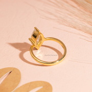 2.30ct Marquise Diamond 4 Prongs Iconic Solitaire Engagement Ring | IGI Certified | Custom Gold |