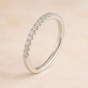 0.25ct Round Lab Diamond Wedding Band | Channel Style | IGI Certified | D-E-F VVS–VS Clarity