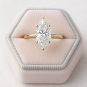 2.00tcw Marquise Lab-Grown Diamond Engagement Ring | Solitaire Band | IGI Certified | Custom Gold