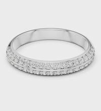 ROUND Lab Diamond Half Eternity Engagement Classic Band