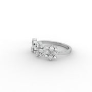 0.68tcw Crown Style Engagement Ring  | IGI Certified